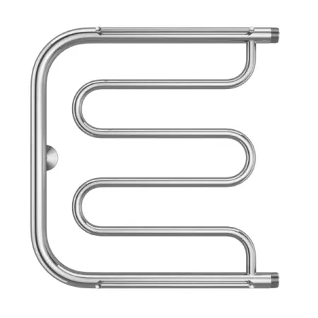 Водяной полотенцесушитель U-образный Monlid Фокстрот 50x50 см боковая подводка 1