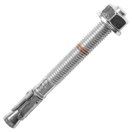 Анкер клиновой Sormat S-KA 12/24x120 мм цинковые шестигранные фланцевые болты gb5787 из углеродистой стали класс 8 8 m5 m6 m8 m10 m12 длина резьбы 8 100 мм