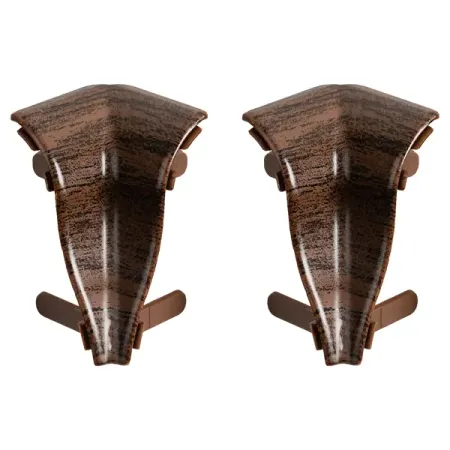 Уголок внутренний для плинтуса Pro Дом «Дуб Венге» высота 55 мм 2 шт. уголок 135 градусов высота 150 дуб ниагара 19 1302 35