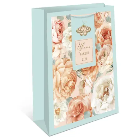 Подарочный пакет Арт и дизайн 11x14x6.5 см цвет разноцветный хорус пакет 1 гр