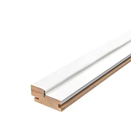 Дверная коробка Рица телескопическая 2070x66x32 мм ПЭТ цвет белый (2.5 шт.) коробка дверная eldorf санторини белый пвх 2 стойки перекладина