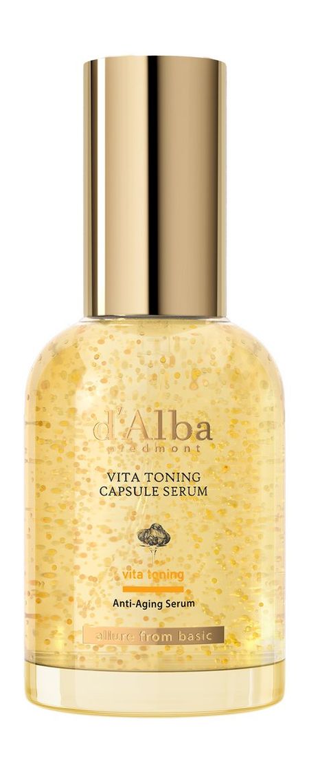 d'Alba Vita Toning Anti-Aging Capsule Serum коэнзим q10 100мг anti age эвалар капсулы 650мг 30шт