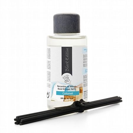 Ароматизатор BOLES D'OLOR Сменный блок с палочками Хлопок Cotonet (Black Edition)