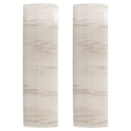 Соединитель для плинтуса Pro Дом 5.5 см ПВХ цвет дуб молочный 2 шт