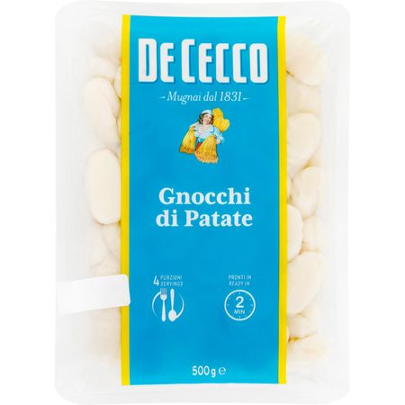 Клецки картофельные De Cecco Ньокки 500 г картофельные наггетсы мираторг 250 г