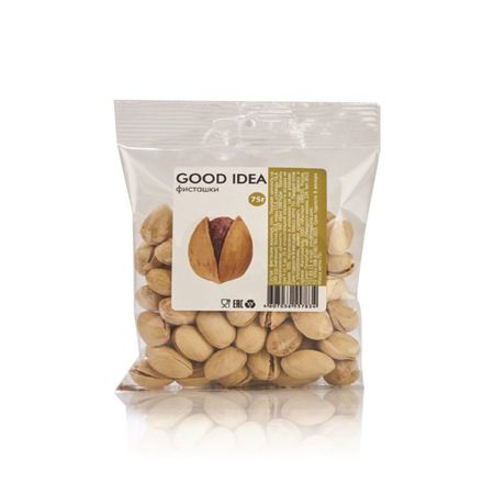 Фисташки Good Idea 135 г фисташки дары природы жареные соленые 70 г