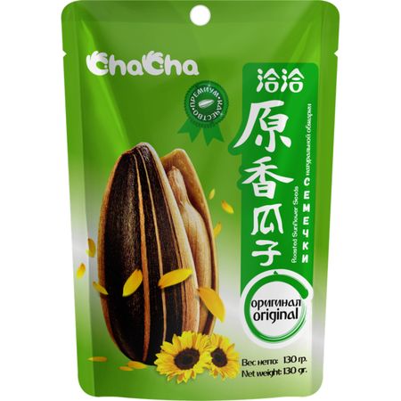 Семечки подсолнечные ChaCha Оригинал 130 г семечки подсолнечные семушка очищенные 150 г