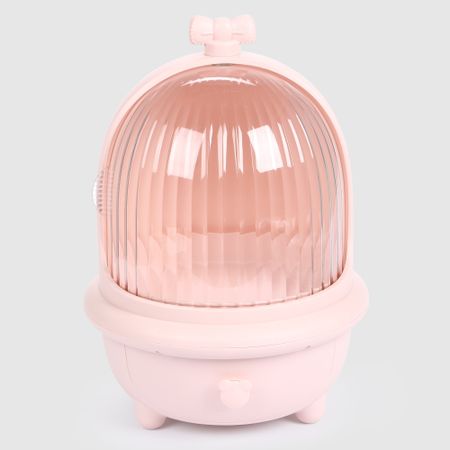 Бокс Hometex для хранения косметики розовый 28х28х39 см прозрачный компактный бокс для хранения cd huxuan