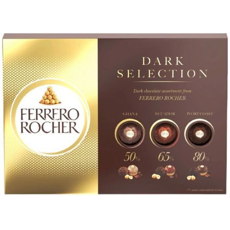 Набор конфет Ferrero Dark selection 187 г копия монеты доллар сша 1880 год морган посеребренная