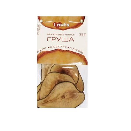 Чипсы грушевые iNutz 35 г чипсы картофельные lay s сыр 70 г