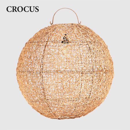 Светильник Crocus rottan owol gold светильник на солнечной батарее uniel blue crocus 30 5см пластик голубой