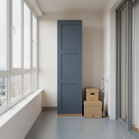 Шкаф распашной Реймс серый с 4 полками 60х232,2х54,5 ЛДСП каркас дуб комано шкаф распашной реймс серый с 3 полками и 3 ящиками 80х232 2х54 5 лдсп каркас белый