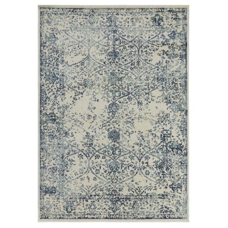 Ковер 1,65х2,3 м прямоугольный Glory 5381A cream/blue рождественский мягкий плед из полиэстера хлопка