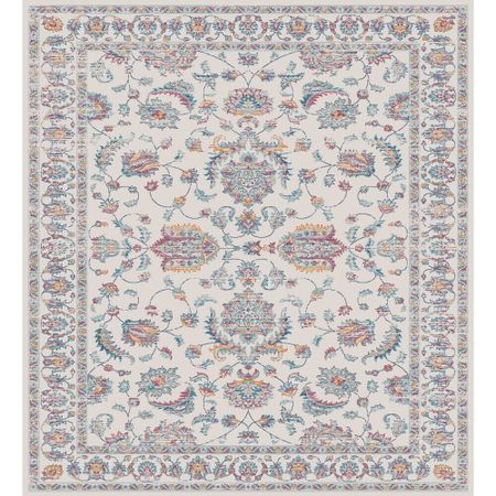 Ковер 1,65х2,3 м прямоугольный Glory 6213A cream-cream пушистый ковер для гостиной и спальни