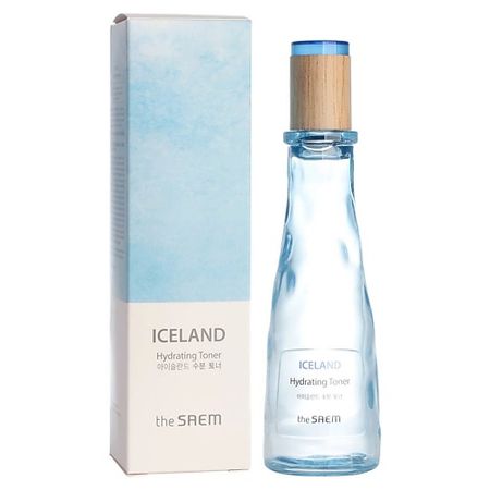 Тонер для лица THE SAEM Тонер для лица увлажняющий минеральный Iceland Hydrating симбиотический минеральный образец пирита из мьянмы