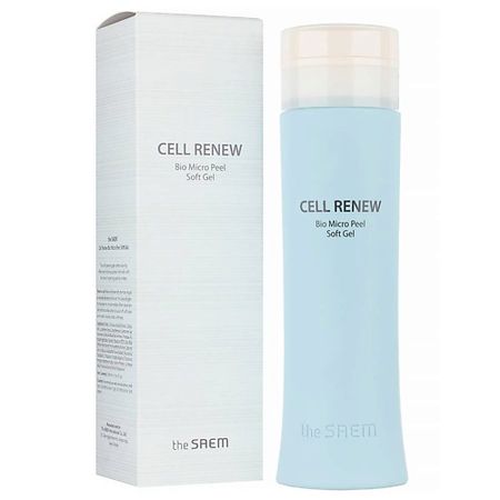 Гель для лица THE SAEM Гель для лица отшелушивающий Cell Renew Bio Micro Peel Soft chenghaoran разъемы micro usb 3 0
