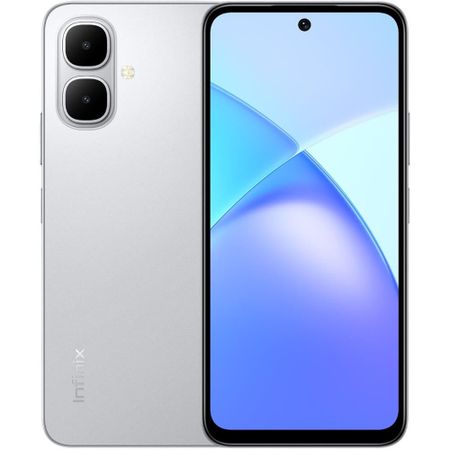 Смартфон Infinix Smart 10 4+128 ГБ серебристый пылезащитный для фрезерного станка dobtian 45 52 мм