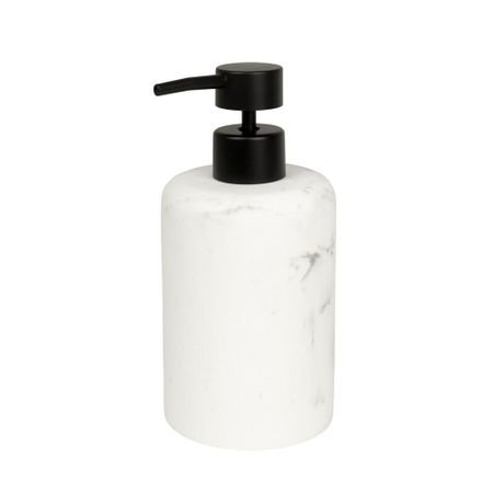 Дозатор для мыла Zenfort Бьянка настольный полирезин белый (107346) дозатор для жидкого мыла lemer iguasu полирезин белый