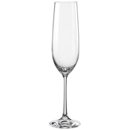 Набор бокалов Crystalex Виола для шампанского, 3 штуки, 190 мл