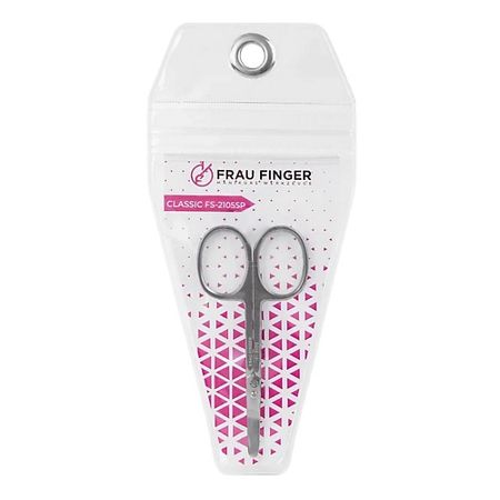 Ножницы FRAU FINGER Ножницы для ногтей детские изогнутые Classic FS-2105SP, глянцевые, 9 см