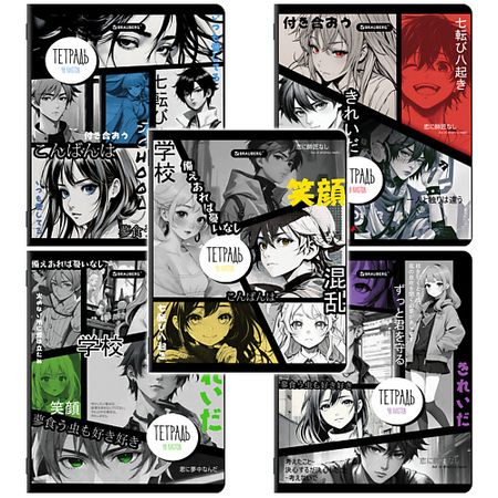 Тетрадь BRAUBERG Тетради Аниме аниме плакат k on xxihlive