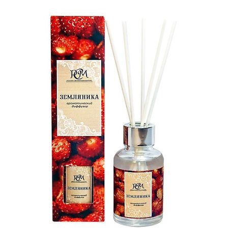Аромадиффузор РУССКАЯ СВЕЧНАЯ МАНУФАКТУРА Арома диффузор ЗЕМЛЯНИКА водка русская валюта россия 0 25 л