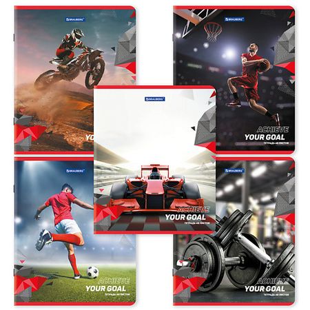 Тетрадь BRAUBERG Тетради Дэк А5 Sport Club loreada 8264a022 насос омывателя фар для mitsubishi l200 pajero montero sport 2007 2015