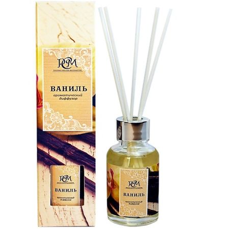 Аромадиффузор РУССКАЯ СВЕЧНАЯ МАНУФАКТУРА Арома диффузор ВАНИЛЬ водка русская валюта россия 0 25 л