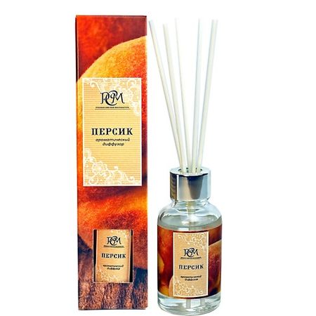 Аромадиффузор РУССКАЯ СВЕЧНАЯ МАНУФАКТУРА Арома диффузор ПЕРСИК водка русская валюта россия 0 25 л