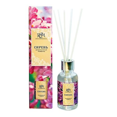Аромадиффузор РУССКАЯ СВЕЧНАЯ МАНУФАКТУРА Арома диффузор СИРЕНЬ водка русская валюта россия 0 25 л