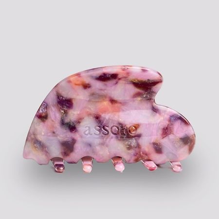 Заколка для волос ASSORO Краб для волос Амарант керамическая фигурка краб для чайной церемонии