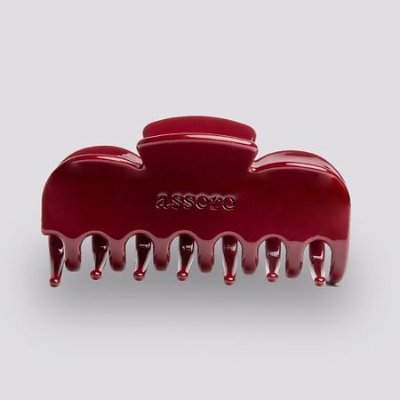 Заколка для волос ASSORO Краб для волос Амарант керамическая фигурка краб для чайной церемонии