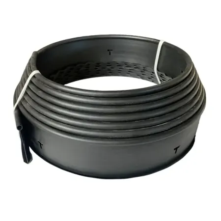 Бордюрная лента Gidrolica 1000 см h15 см цвет черный лента бордюрная протэкт гофра 15см зелёная 9м