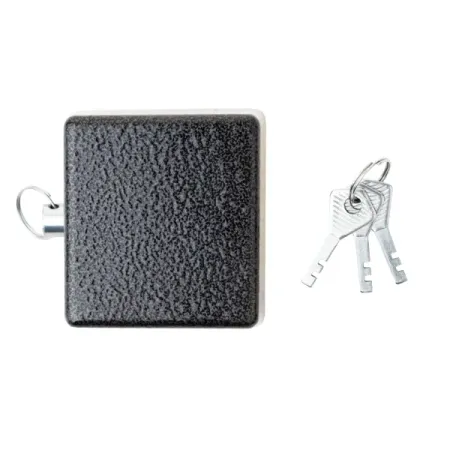 Навесной замок с ключом Абсолют 90x83 мм