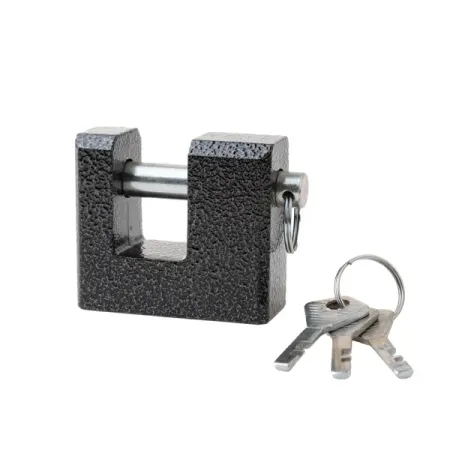 Навесной замок с ключом Абсолют 70x60 мм