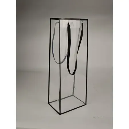 Подарочный пакет Арт и дизайн 9x34x13 см цвет черный хорус пакет 1 гр