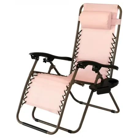 Шезлонг без подушки Garden Story Сиеста СК-175 96x77x107 см сталь бежевый шлифовальные подушки vibratite 5 дюймов 3 шт