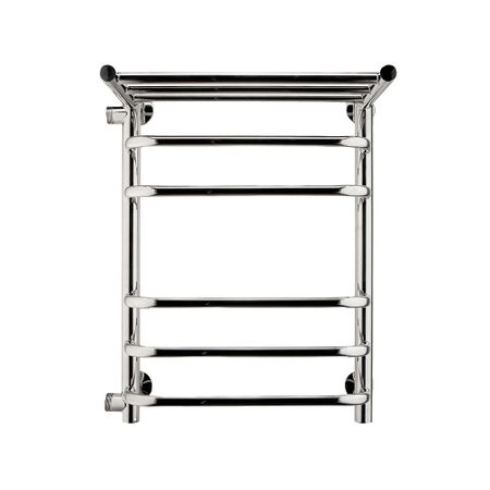 Полотенцесушитель водяной Indigo Brace 600х400 мм лесенка с боковым подключением 500 мм слева с полкой хром mijia мини перезаряжаемый фонарик с боковым светом