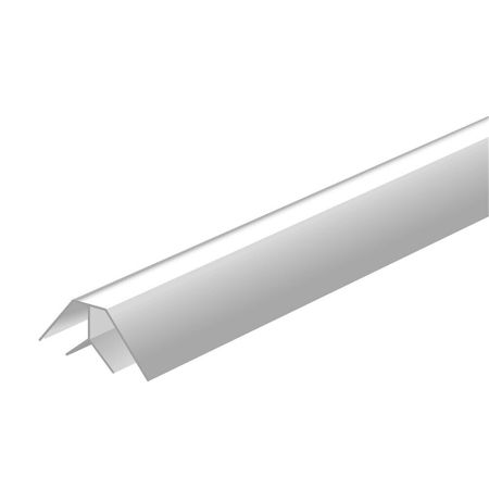 Угол внутренний для панелей 10х3000 мм ПВХ серый угол внутренний для панелей 3мм серый 2 5м пвх