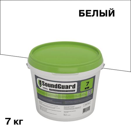 Герметик акриловый звукоизоляционный SoundGuard Seal белый 7 кг