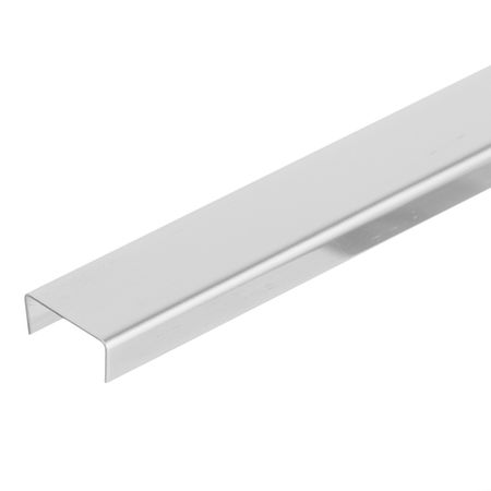 Профиль для плитки до 10 мм П-образный полированный нержавеющая сталь 2700х25х10 мм профиль для плитки лука нерж кант l 12х2700 мм полированный
