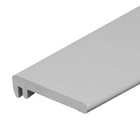 Наличник Kapelli телескопический 8х70х2170 мм ПВХ серый 7035 прямой (1 шт.)