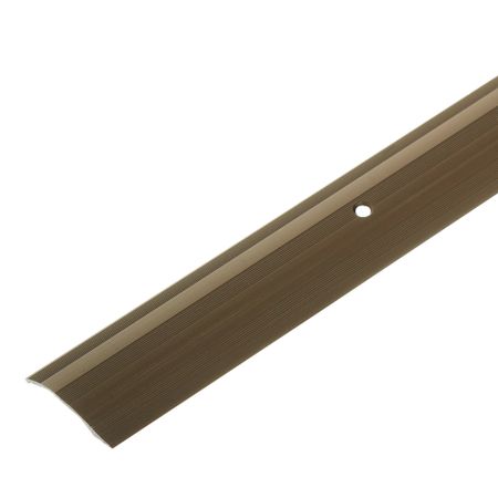 Порог алюминиевый разноуровневый кант 40х900 мм бронза перепад 10 мм порог алюм угол 40x20мм 0 9м анод бронза
