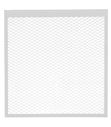 Экран декоративный металлический Evecs ДМЭР 610х590 мм белый 6-ти секционный комплект камеры заднего вида специальный для mercedes benz ml w166 ml250 ml300 ml350 ml400 2011 2015 oem экран hd передняя задняя резервная камера