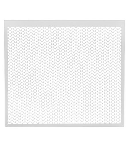 Экран декоративный металлический Evecs ДМЭР 610х690 мм белый 7-ми секционный комплект камеры заднего вида специальный для mercedes benz ml w166 ml250 ml300 ml350 ml400 2011 2015 oem экран hd передняя задняя резервная камера