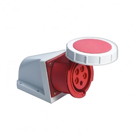 Розетка силовая настенная EKF PROxima с заземлением 3Р+РЕ+N 16 А 380 В IP67 (ps-1152-16-380) bseed французская настенная розетка 16а