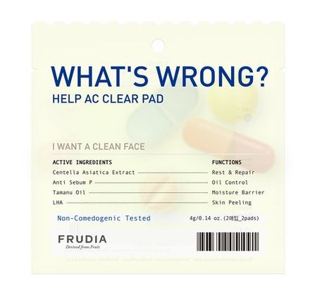 Frudia What's Wrong Help AC Clear Pad гинокомфорт масло примулы вечерней капсулы 60шт