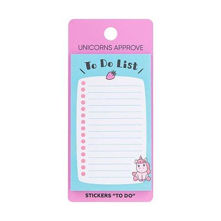 Стикеры для заметок UNICORNS APPROVE Стикеры TO DO стикеры для заметок alsmt фрукты