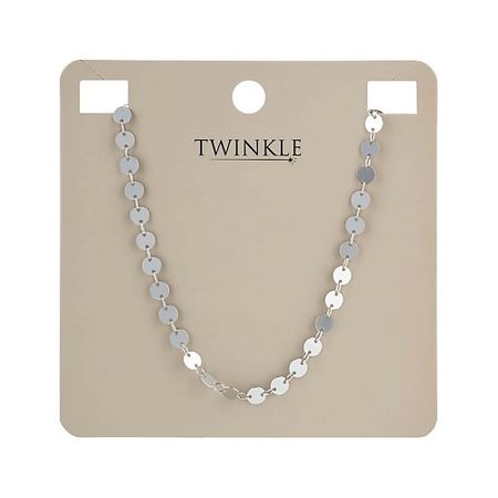 Ожерелье TWINKLE Ожерелье SILVER COINS христианское ожерелье с крестом htisok