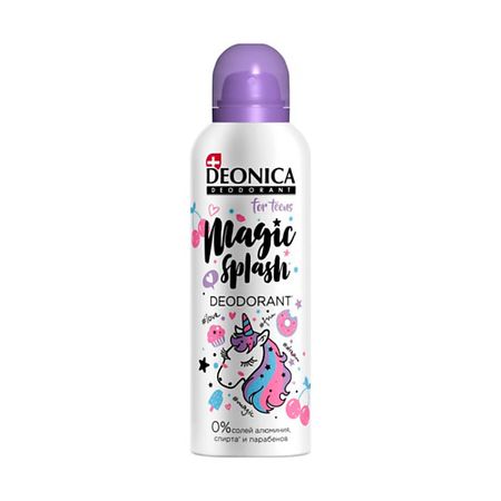 Дезодорант-спрей Deonica DEONICA Антиперспирант MAGIC SPLASH FOR TEENS